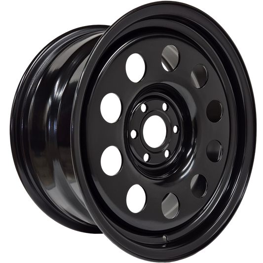 17" x 8" GOJOS Black Modular 6x114.3 ET20 CB66.1 (Nissan) Roadcruza Tyres 