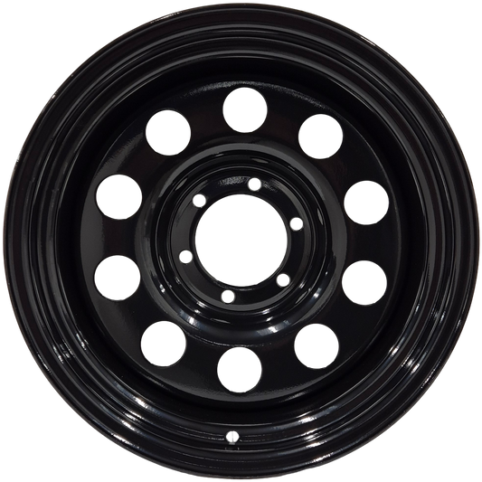 17" x 8" GOJOS Black Modular 6x139.7 ET-32 Off-Road Steel Wheels Roadcruza Tyres 