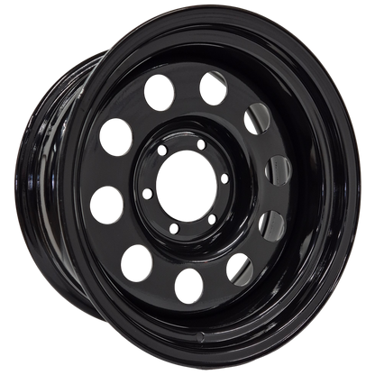 17" x 8" GOJOS Black Modular 6x139.7 ET-32 Off-Road Steel Wheels Roadcruza Tyres 