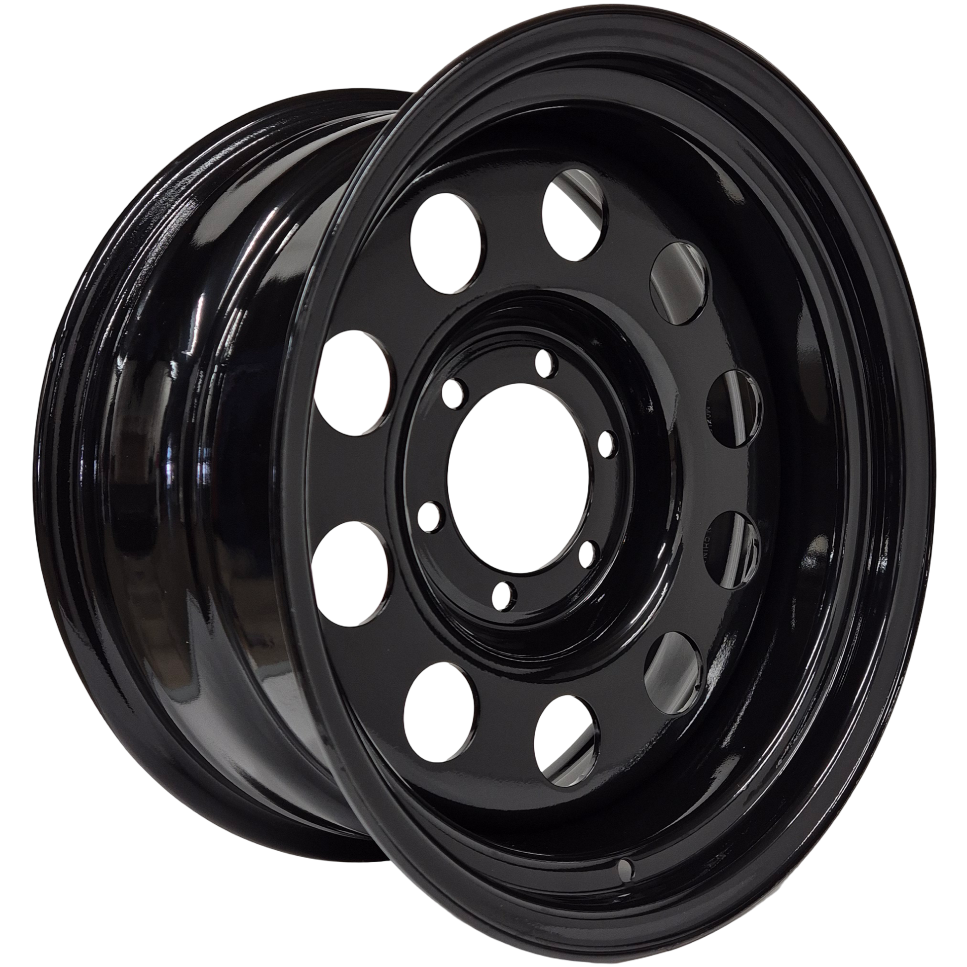 17" x 8" GOJOS Black Modular 6x139.7 ET-32 Off-Road Steel Wheels Roadcruza Tyres 