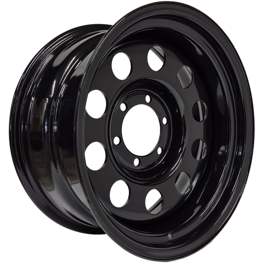 17" x 8" GOJOS Black Modular 6x139.7 ET-32 Off-Road Steel Wheels Roadcruza Tyres 