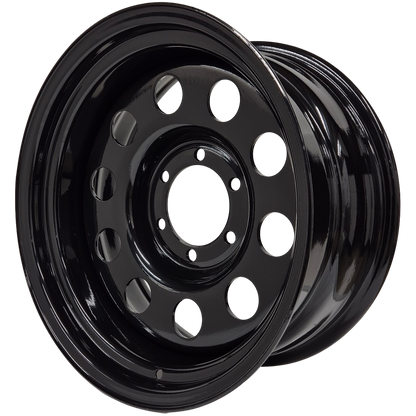 17" x 8" GOJOS Black Modular 6x139.7 ET-32 Off-Road Steel Wheels Roadcruza Tyres 