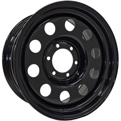 17" x 8" GOJOS Black Modular 6x139.7 ET08 CB106.25 (Isuzu, Toyota) Roadcruza Tyres 