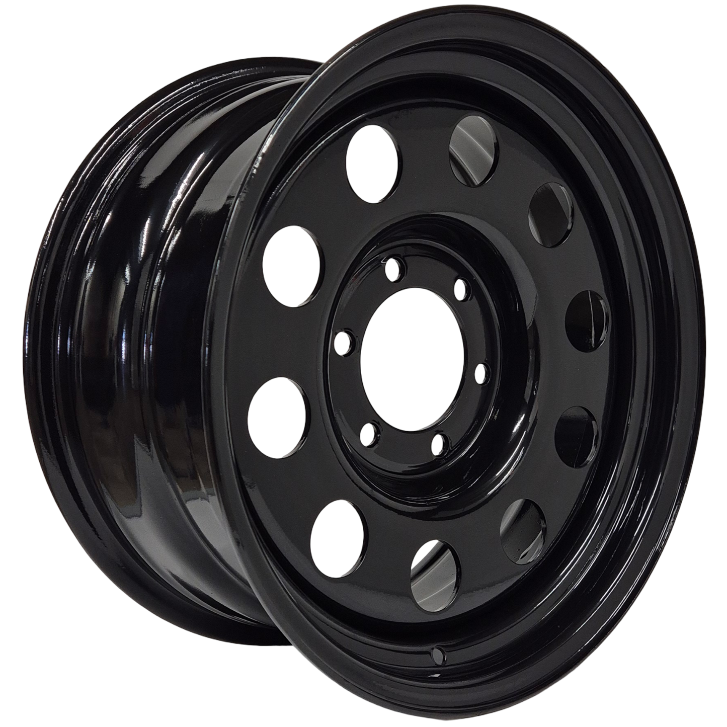 17" x 8" GOJOS Black Modular 6x139.7 ET08 CB106.25 (Isuzu, Toyota) Roadcruza Tyres 