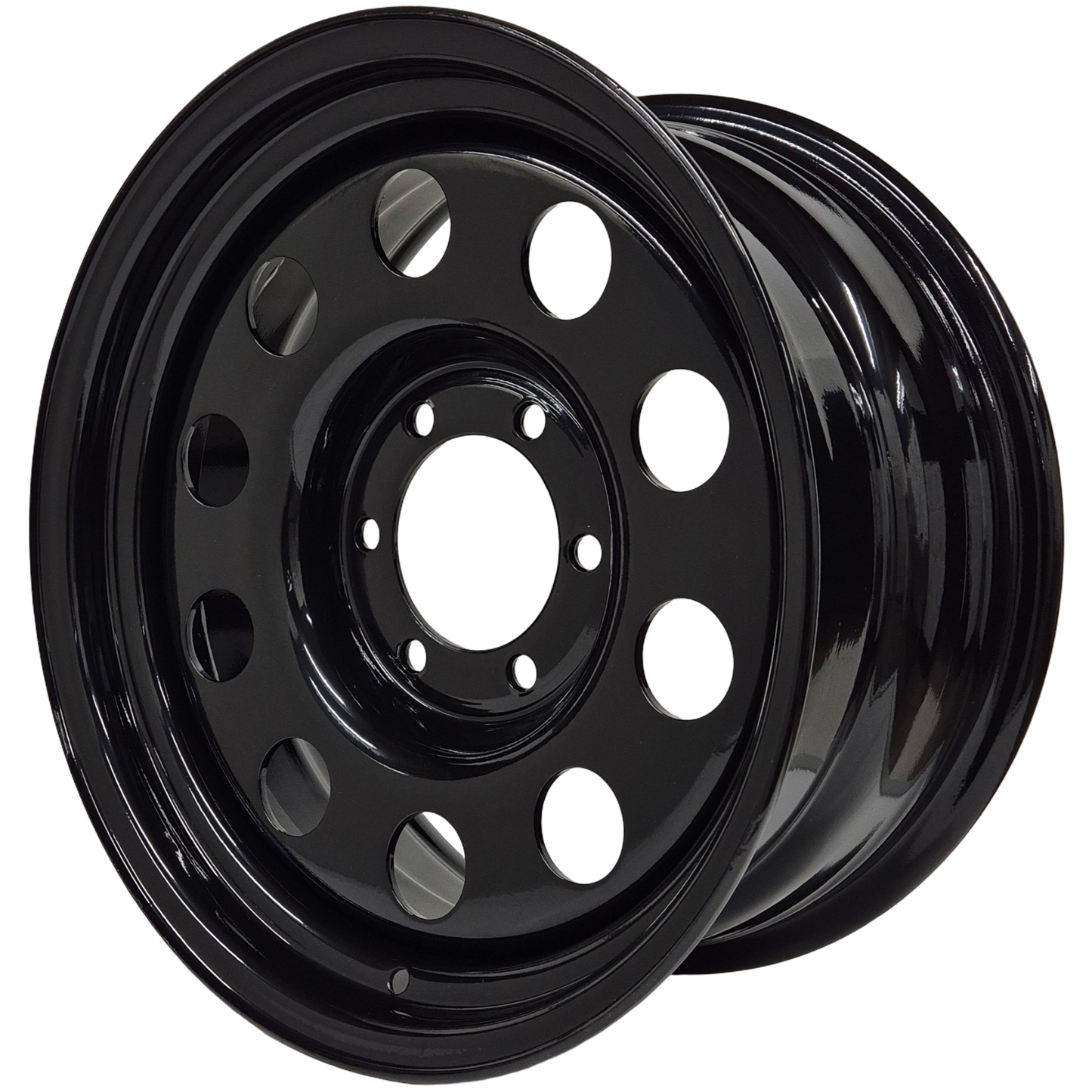 17" x 8" GOJOS Black Modular 6x139.7 ET08 CB106.25 (Isuzu, Toyota) Roadcruza Tyres 
