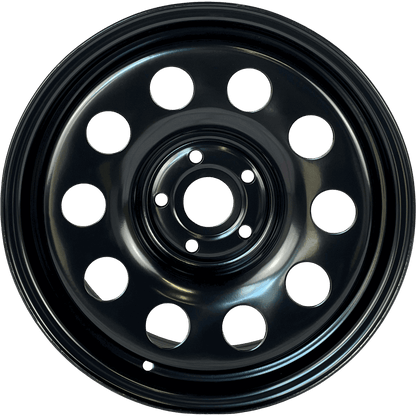 17" x 7" GOJOS Black Modular 5x114.3 ET35 CB60.1 Off-road Steel Wheel Roadcruza Tyres 