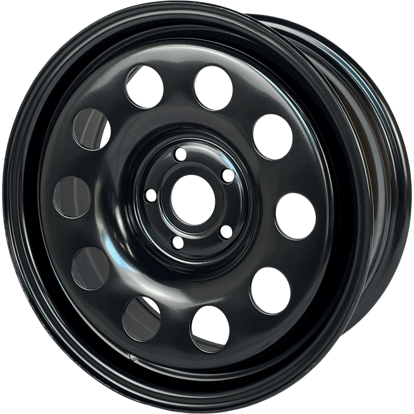 17" x 7" GOJOS Black Modular 5x114.3 ET35 CB60.1 Off-road Steel Wheel Roadcruza Tyres 