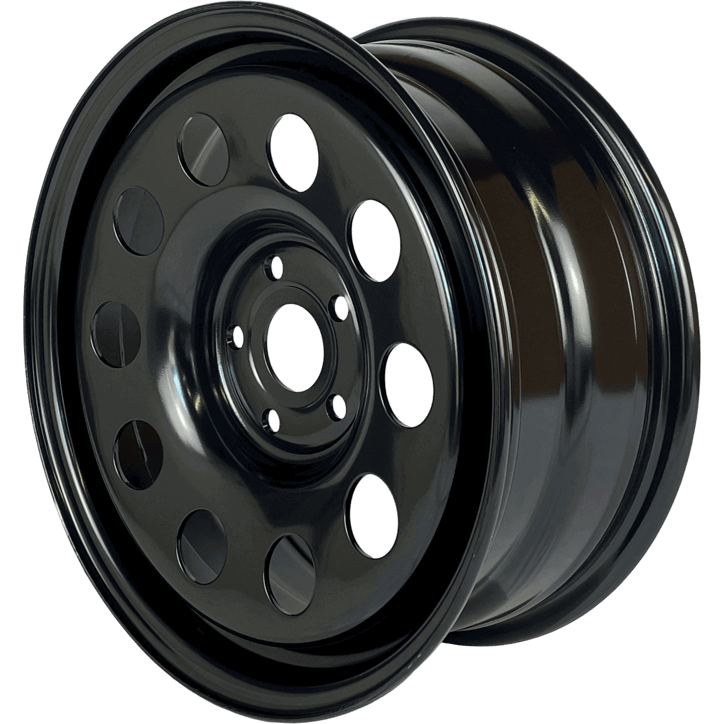 17" x 7" GOJOS Black Modular 5x114.3 ET35 CB60.1 Off-road Steel Wheel Roadcruza Tyres 
