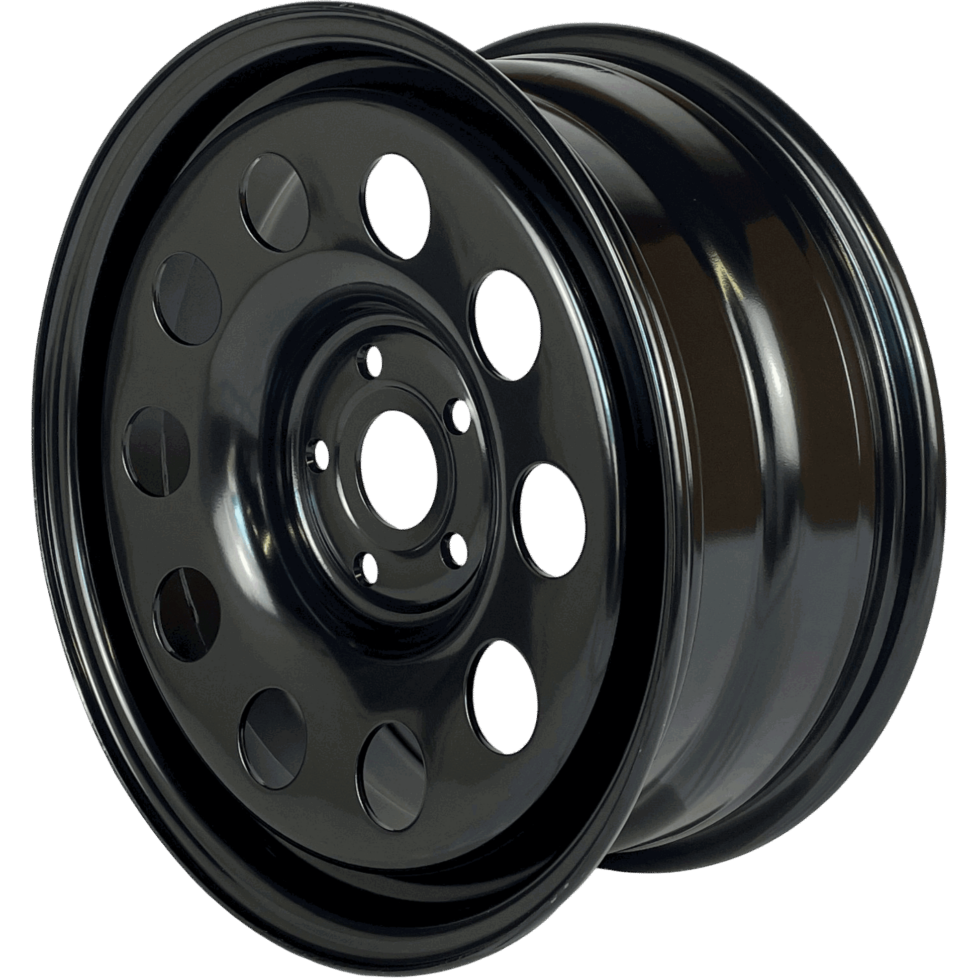 17" x 7" GOJOS Black Modular 5x114.3 ET35 CB60.1 Off-road Steel Wheel Roadcruza Tyres 