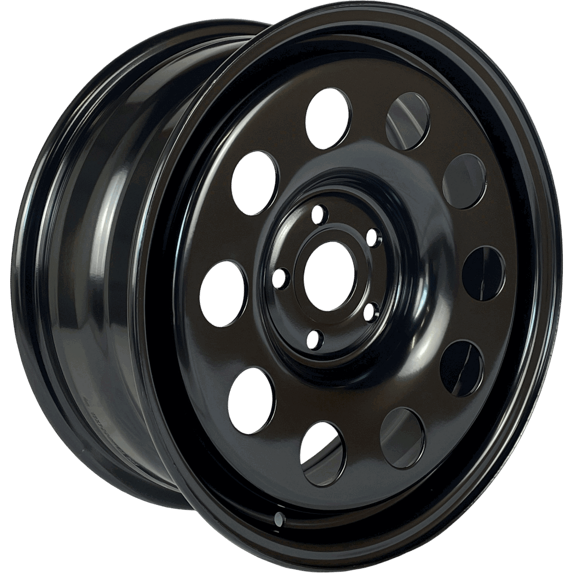 17" x 7" GOJOS Black Modular 5x114.3 ET35 CB60.1 Off-road Steel Wheel Roadcruza Tyres 