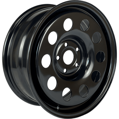 17" x 7" GOJOS Black Modular 5x114.3 ET35 CB60.1 Off-road Steel Wheel Roadcruza Tyres 