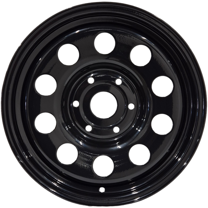 17" x 7" GOJOS Black Modular 6x139.7 ET25 CB67.1 (Fiat, Mitsubishi) Roadcruza Tyres 