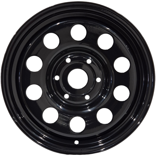 17" x 7" GOJOS Black Modular 6x139.7 ET25 CB67.1 (Fiat, Mitsubishi) Roadcruza Tyres 
