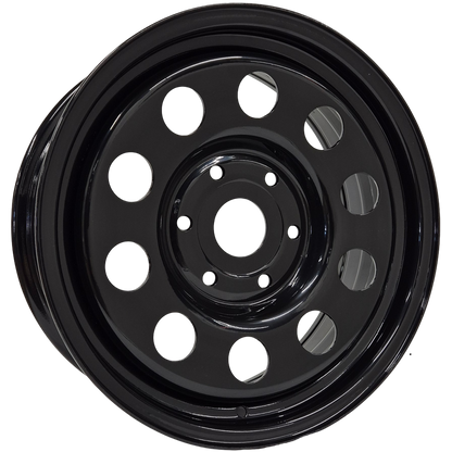 17" x 7" GOJOS Black Modular 6x139.7 ET25 CB67.1 (Fiat, Mitsubishi) Roadcruza Tyres 