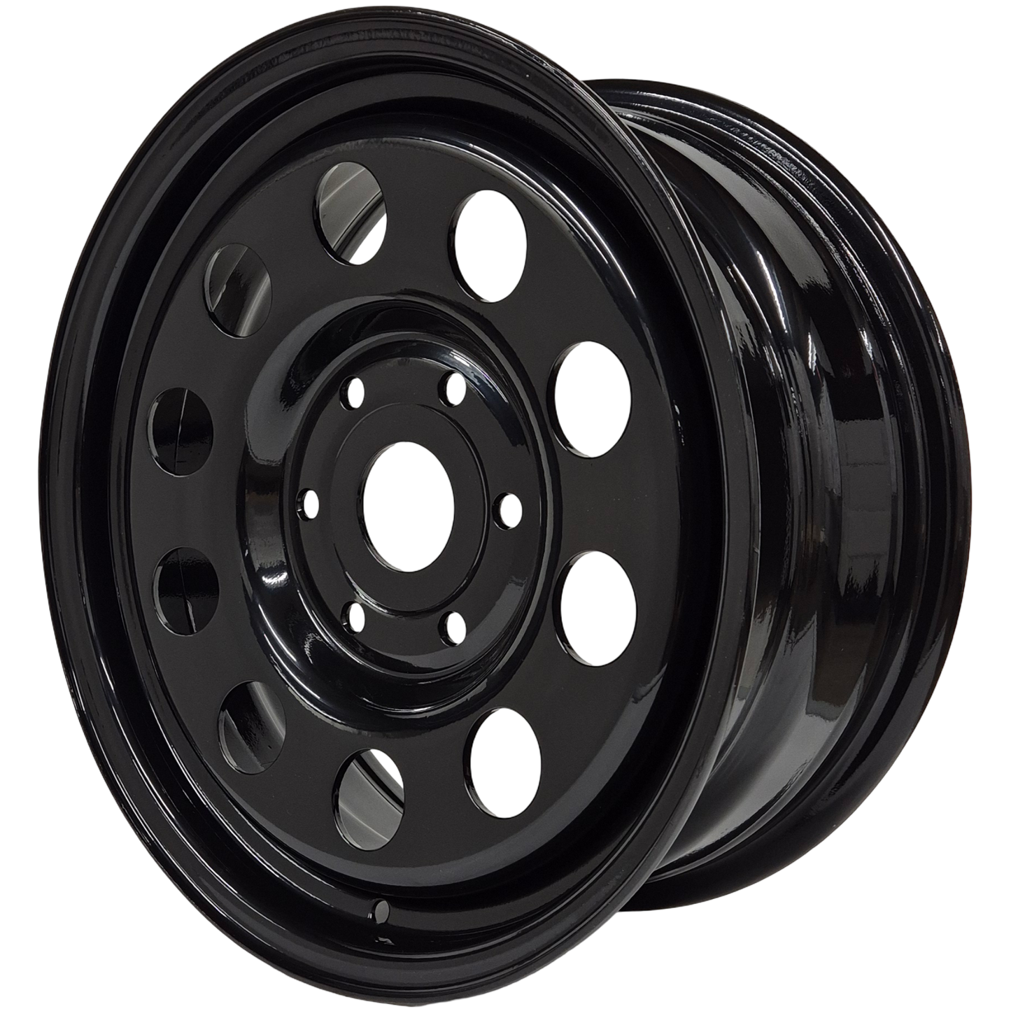 17" x 7" GOJOS Black Modular 6x139.7 ET25 CB67.1 (Fiat, Mitsubishi) Roadcruza Tyres 