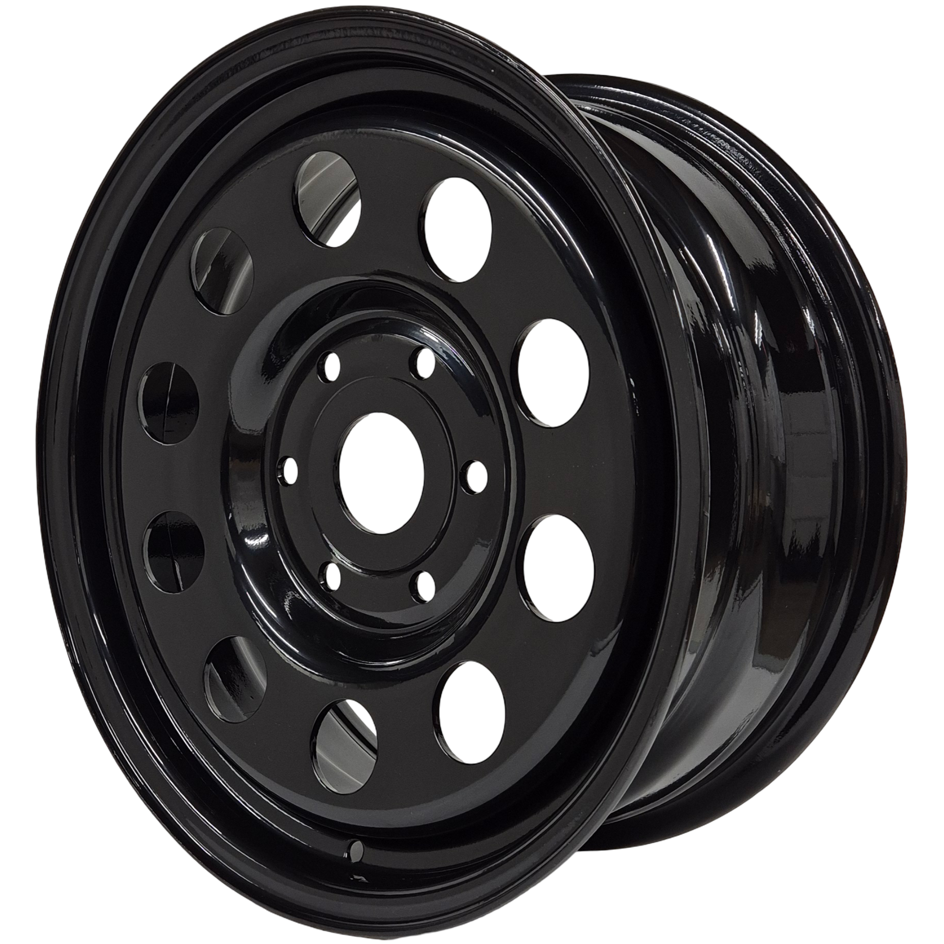 17" x 7" GOJOS Black Modular 6x139.7 ET25 CB67.1 (Fiat, Mitsubishi) Roadcruza Tyres 