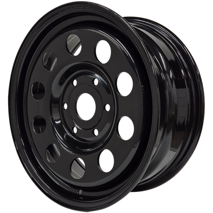17" x 7" GOJOS Black Modular 6x139.7 ET25 CB67.1 (Fiat, Mitsubishi) Roadcruza Tyres 