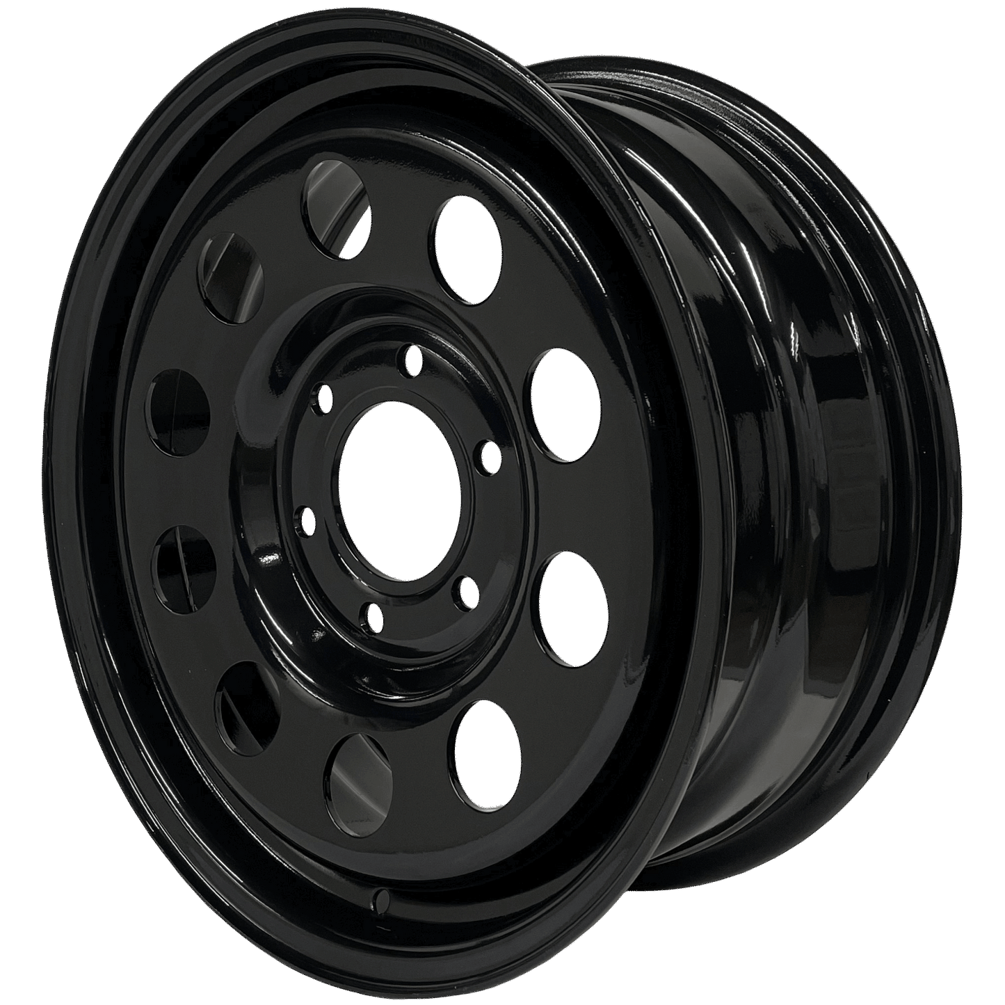17" x 7" GOJOS Black Modular 6x139.7 ET30 CB93.1 (Ford, Volkswagen) Roadcruza Tyres 