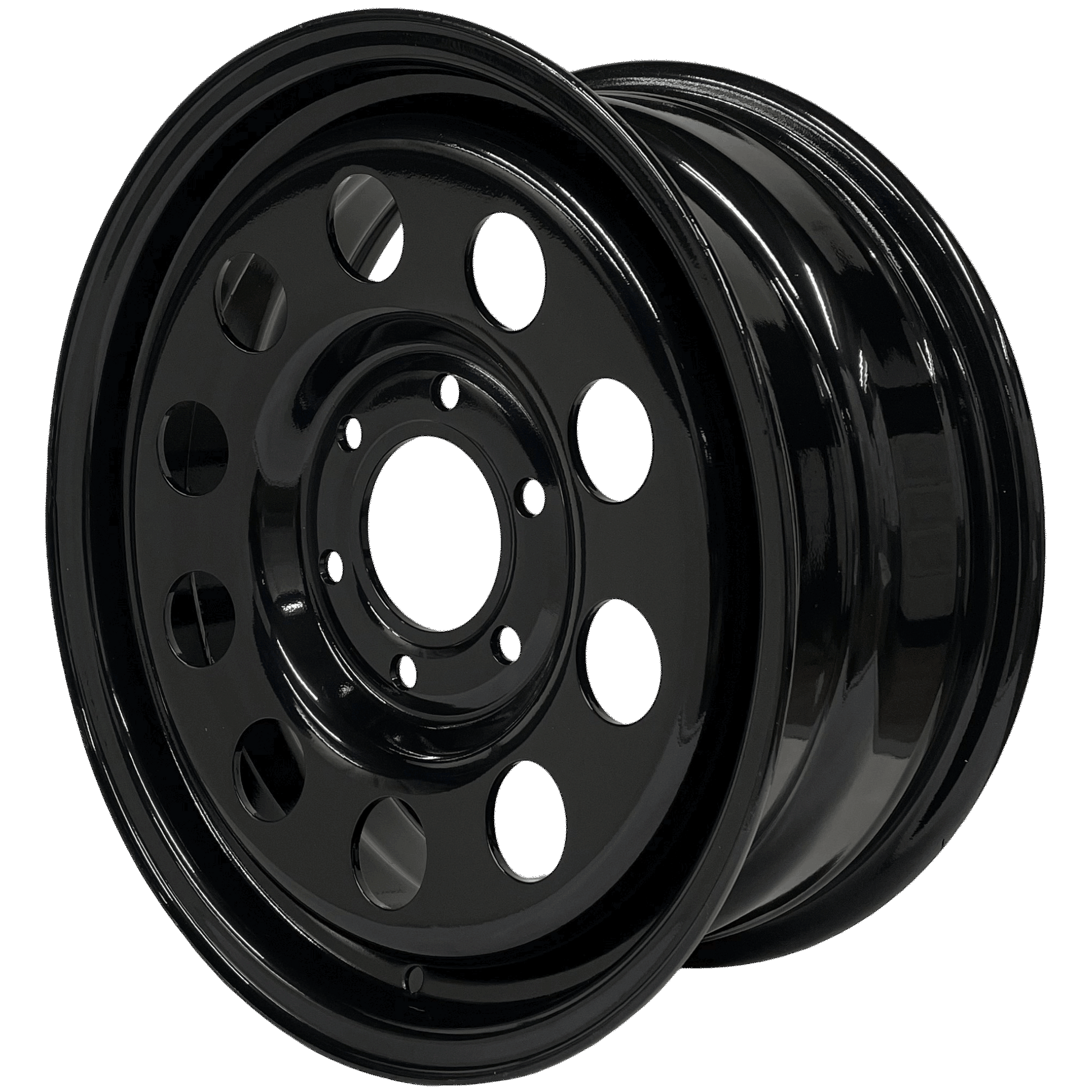 17" x 7" GOJOS Black Modular 6x139.7 ET30 CB93.1 (Ford, Volkswagen) Roadcruza Tyres 