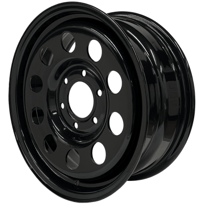 17" x 7" GOJOS Black Modular 6x139.7 ET30 CB93.1 (Ford, Volkswagen) Roadcruza Tyres 