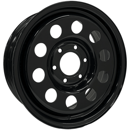 17" x 7" GOJOS Black Modular 6x139.7 ET30 CB93.1 (Ford, Volkswagen) Roadcruza Tyres 