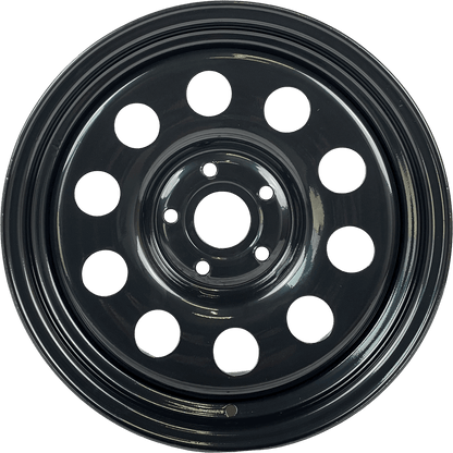 17" x 8" GOJOS Black Modular 5x120 ET35 CB65.1 Off-Road Steel Wheels Roadcruza Tyres 