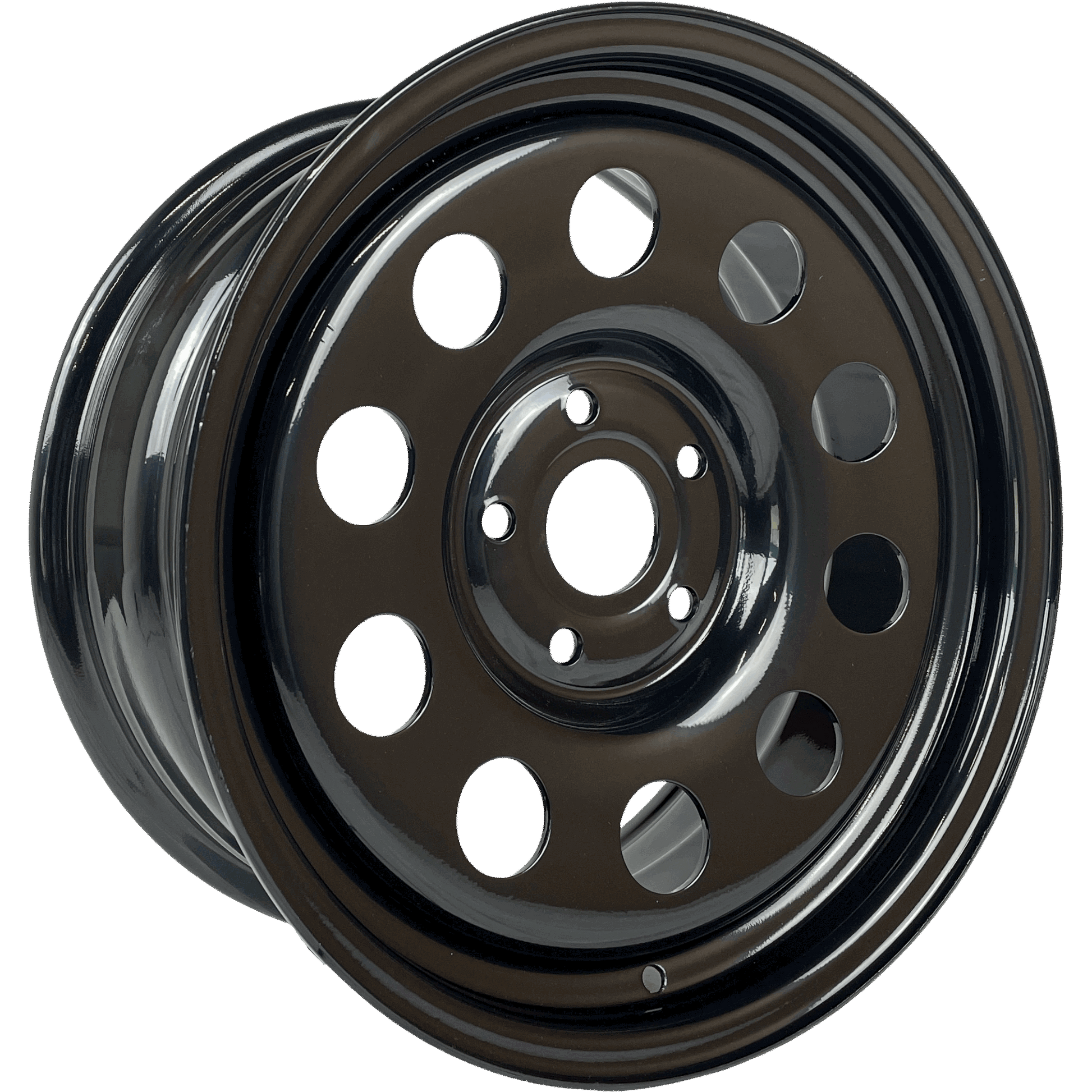17" x 8" GOJOS Black Modular 5x120 ET35 CB65.1 Off-Road Steel Wheels Roadcruza Tyres 