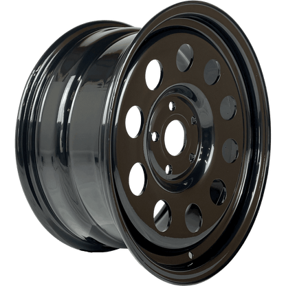 17" x 8" GOJOS Black Modular 5x120 ET35 CB65.1 Off-Road Steel Wheels Roadcruza Tyres 