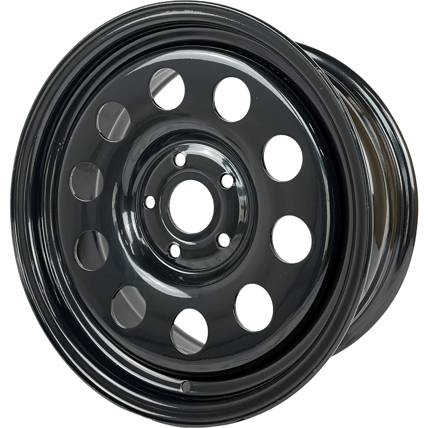 17" x 8" GOJOS Black Modular 5x120 ET35 CB65.1 Off-Road Steel Wheels Roadcruza Tyres 