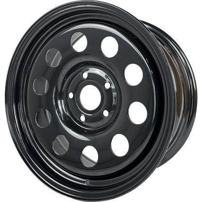 17" x 8" GOJOS Black Modular 5x120 ET35 CB65.1 Off-Road Steel Wheels Roadcruza Tyres 