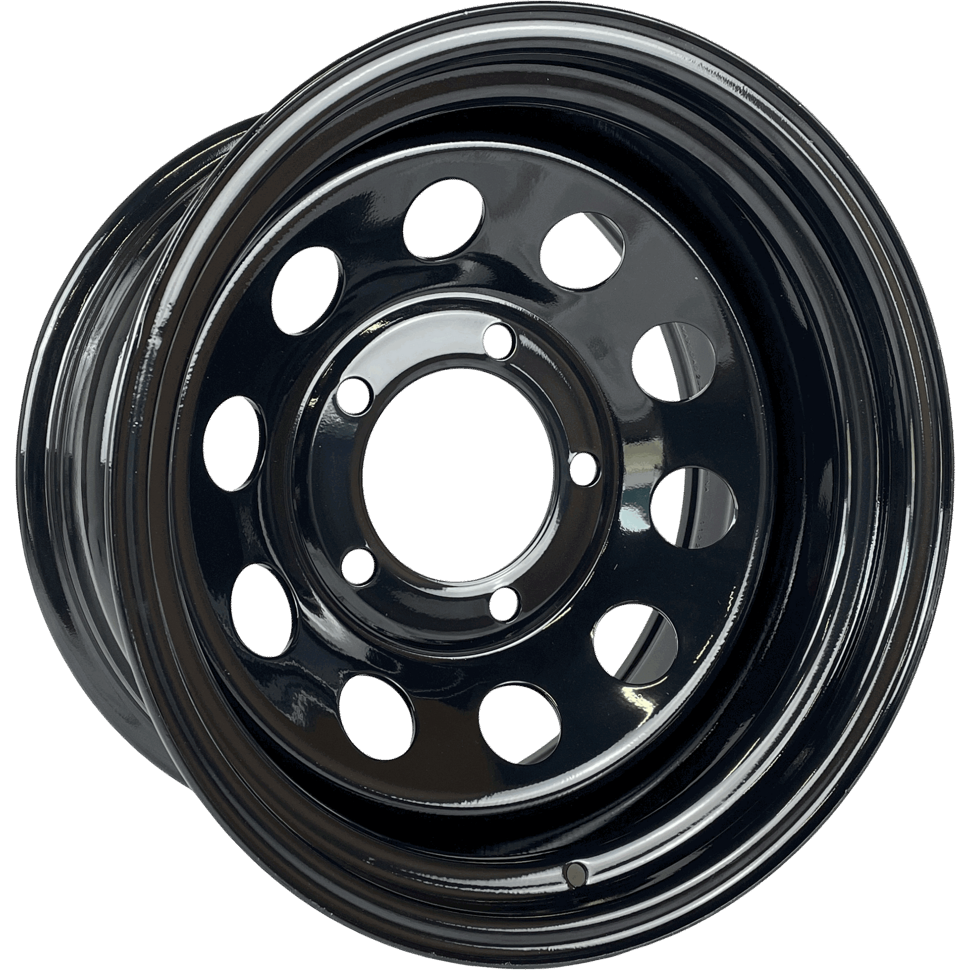 17" x 9" GOJOS Black Modular 5x165.1 ET-32 CB125 Off-Road Steel Wheels Roadcruza Tyres 