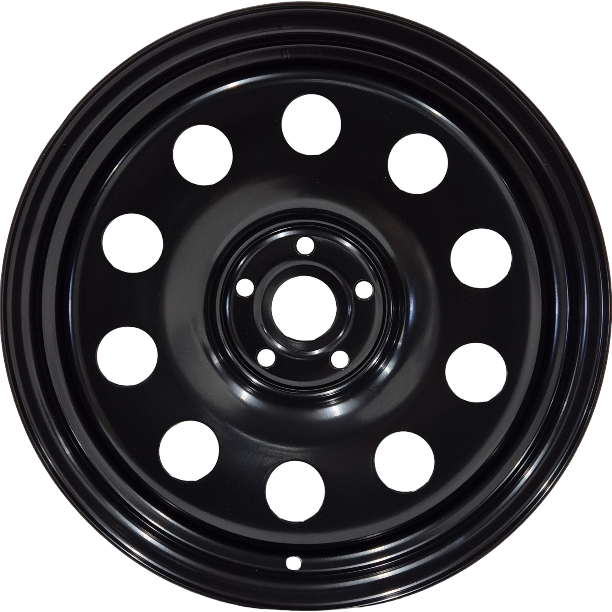 18" x 8" GOJOS Black Modular 5x112 ET35 Caddy Off-Road Steel Wheels Roadcruza Tyres 