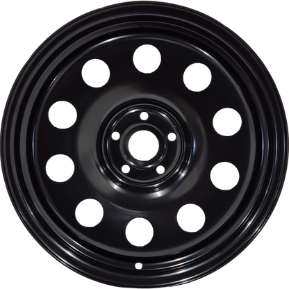 18" x 8" GOJOS Black Modular 5x112 ET35 Caddy Off-Road Steel Wheels Roadcruza Tyres 