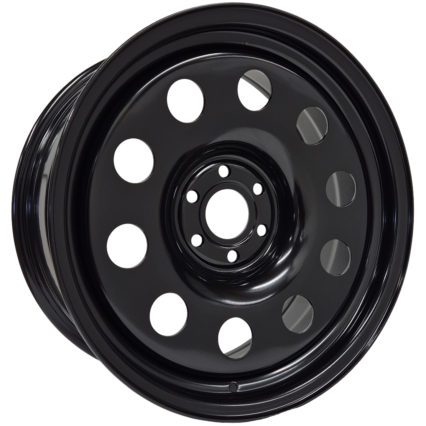 18" x 8" GOJOS Black Modular 6x114.3 ET20 NP300 Off-Road Steel Wheels Roadcruza Tyres 
