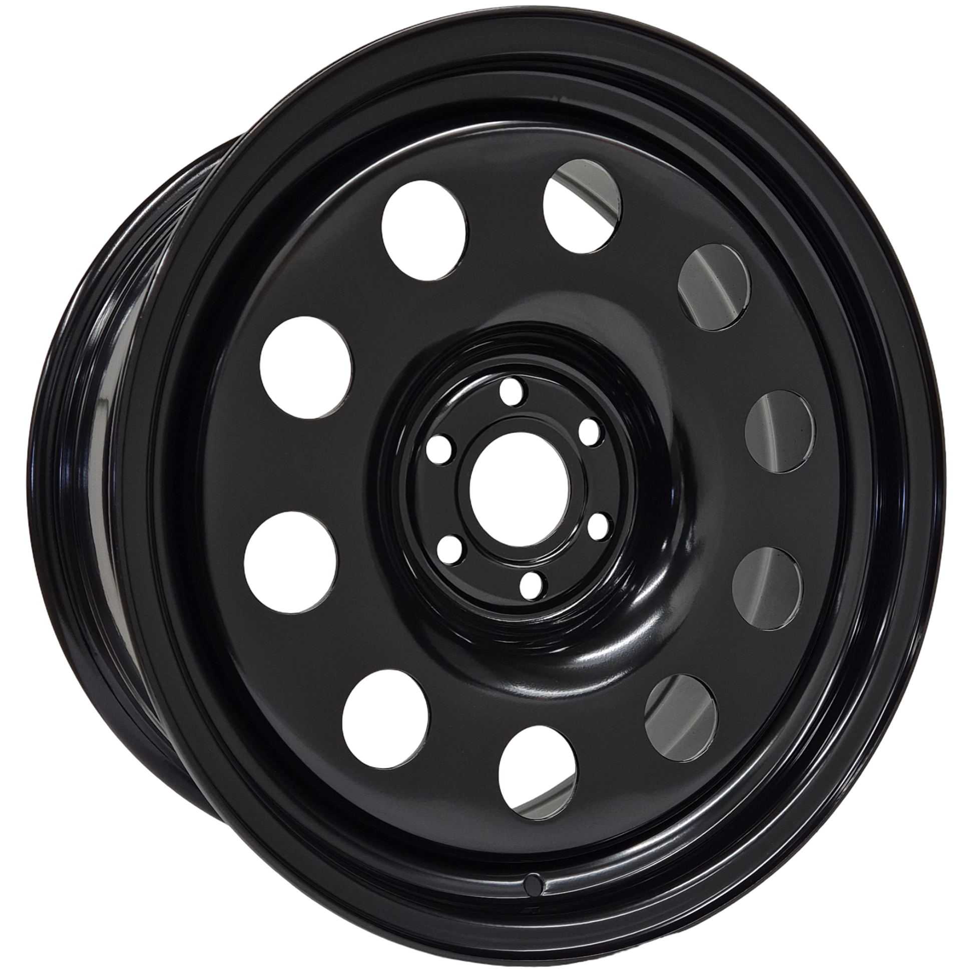 18" x 8" GOJOS Black Modular 6x114.3 ET20 NP300 Off-Road Steel Wheels Roadcruza Tyres 