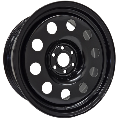 18" x 8" GOJOS Black Modular 6x114.3 ET20 NP300 Off-Road Steel Wheels Roadcruza Tyres 