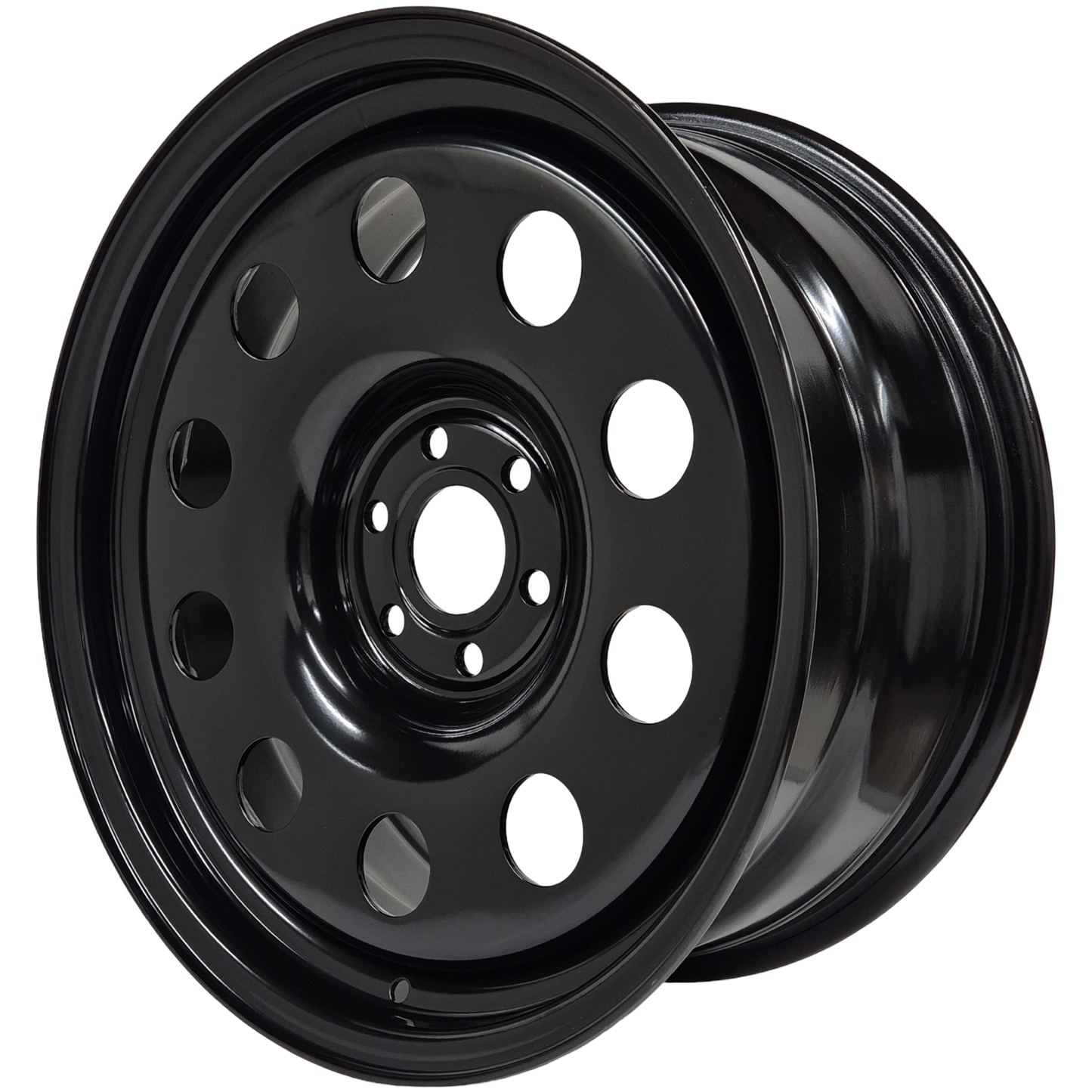 18" x 8" GOJOS Black Modular 6x114.3 ET20 NP300 Off-Road Steel Wheels Roadcruza Tyres 