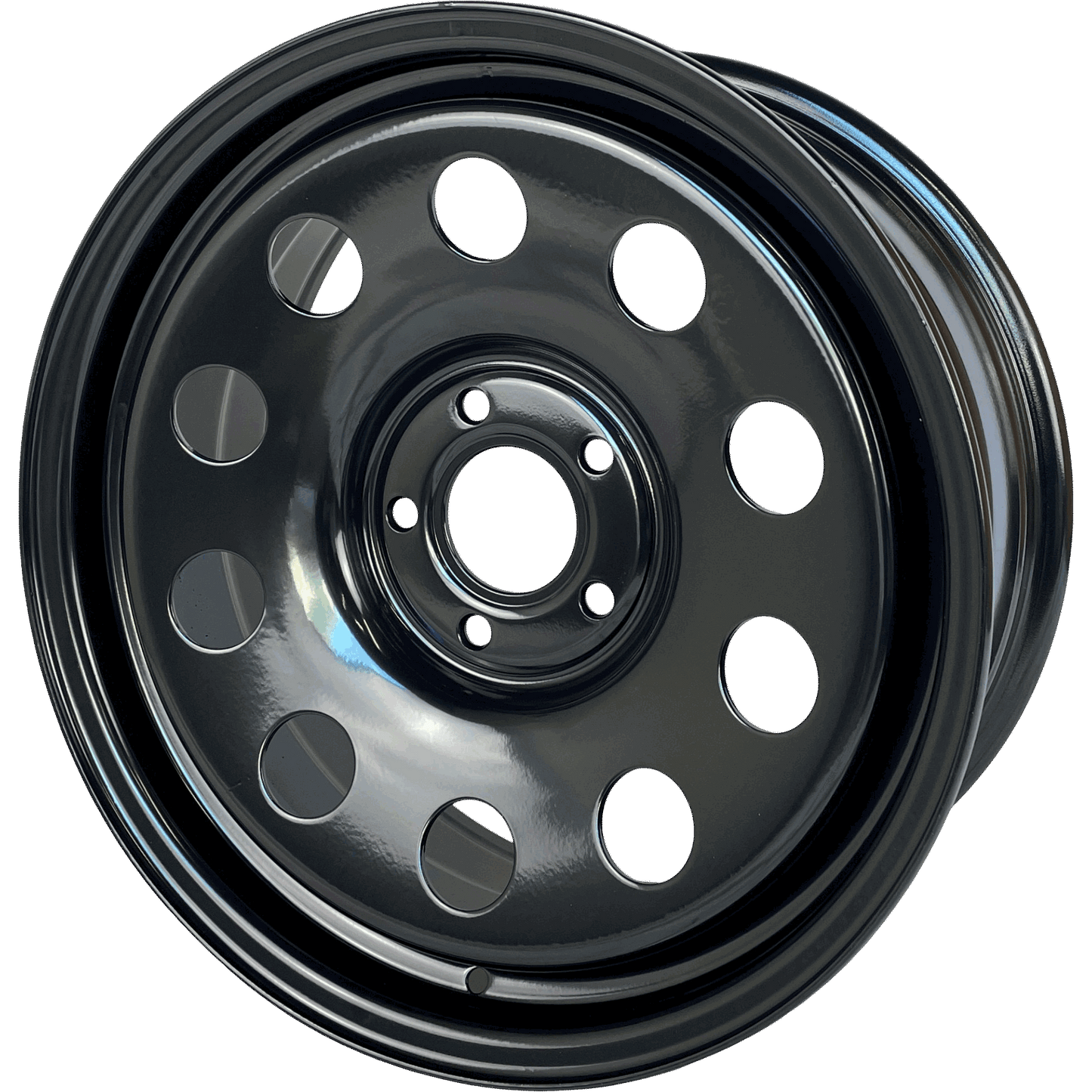 18" x 8" GOJOS Black Modular 5x120 ET35 CB72.6 Off-Road Steel Wheels Roadcruza Tyres 