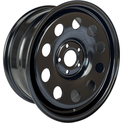 18" x 8" GOJOS Black Modular 5x120 ET35 CB72.6 Off-Road Steel Wheels Roadcruza Tyres 