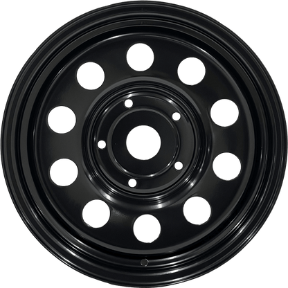 18" x 8" GOJOS Black Modular 5x160 ET35 Transit Custom Off-Road Steel Wheels Roadcruza Tyres 