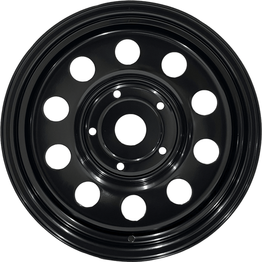 18" x 8" GOJOS Black Modular 5x160 ET35 Transit Custom Off-Road Steel Wheels Roadcruza Tyres 