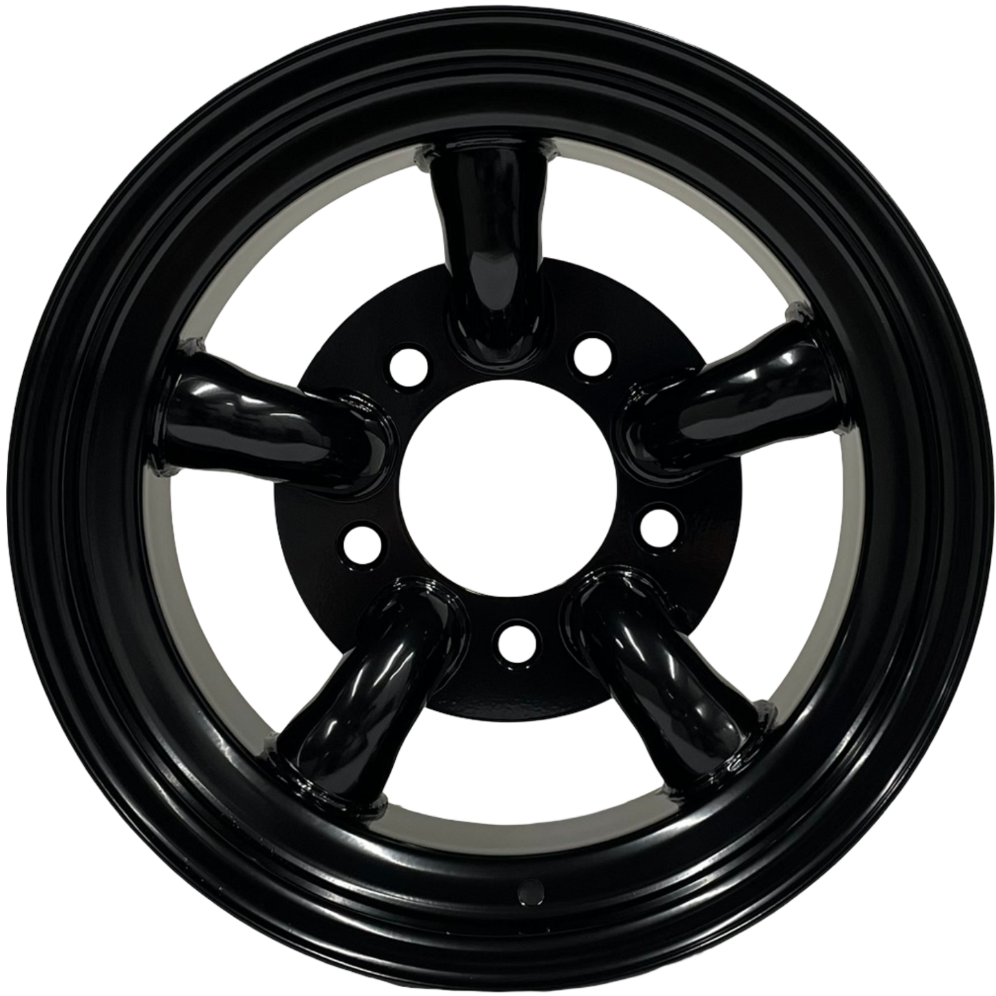 16" x 8" GOJOS Black 5 Pipe 5x165.1 ET-32 Off-Road Steel Wheels Roadcruza Tyres 