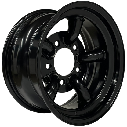 16" x 8" GOJOS Black 5 Pipe 5x165.1 ET-32 Off-Road Steel Wheels Roadcruza Tyres 