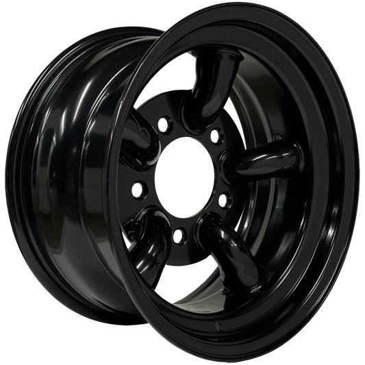 16" x 8" GOJOS Black 5 Pipe 5x165.1 ET-32 Off-Road Steel Wheels Roadcruza Tyres 
