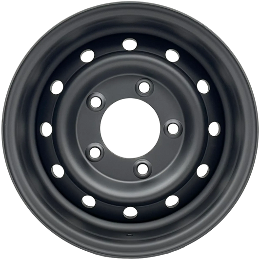 16x6.5" GOJOS Matte Black Classic 5x165.1 ET00 (Defender) Roadcruza Tyres 