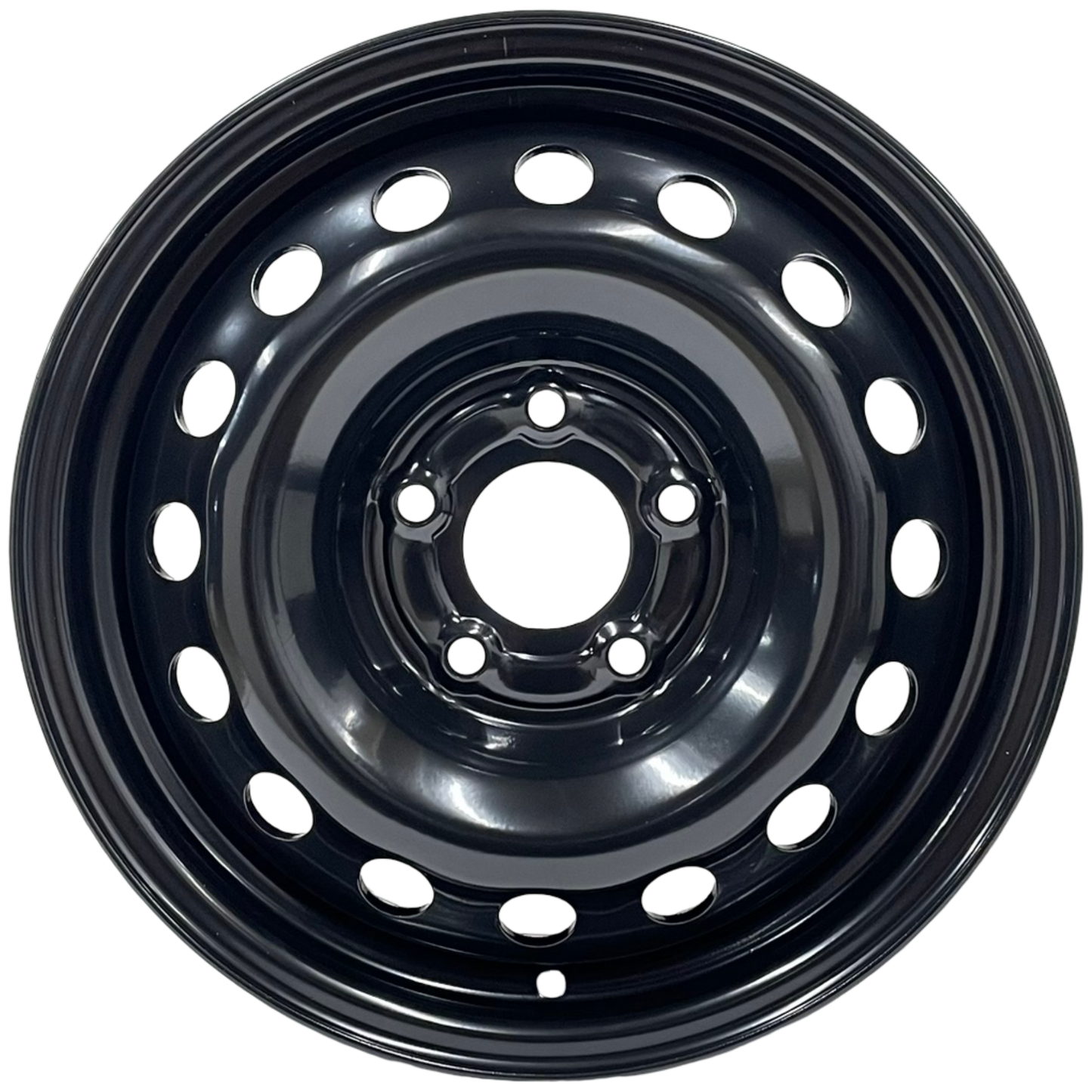 16" x 6" GOJOS Black Van Steel (5x118) ET48 CB71.1 - (Citroen, Fiat, Peugeot, Renault, Vauxhall) Roadcruza Tyres 