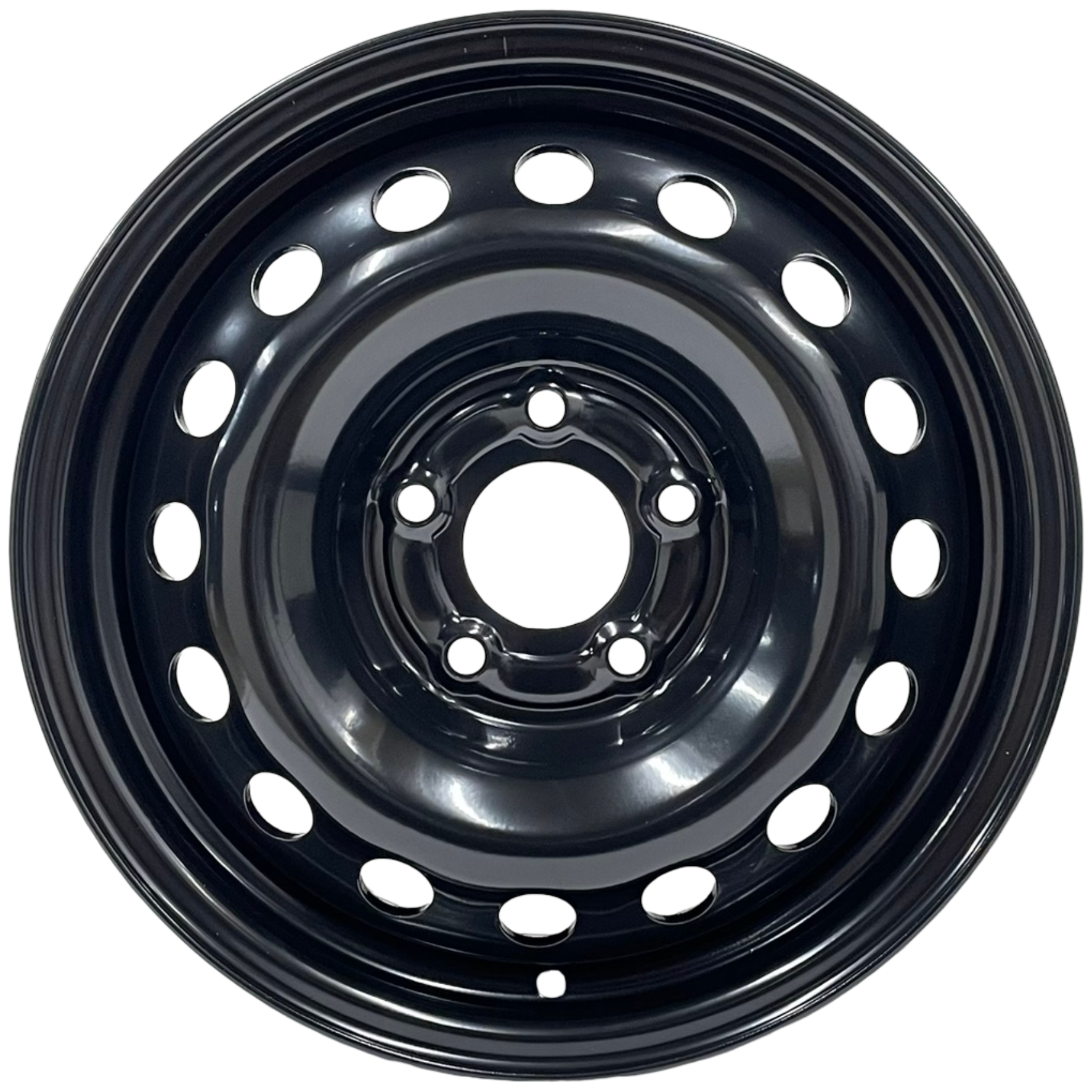 16" x 6" GOJOS Black Van Steel (5x118) ET48 CB71.1 - (Citroen, Fiat, Peugeot, Renault, Vauxhall) Roadcruza Tyres 