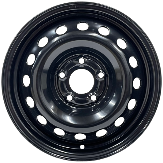 16" x 6" GOJOS Black Van Steel (5x118) ET48 CB71.1 - (Citroen, Fiat, Peugeot, Renault, Vauxhall) Roadcruza Tyres 