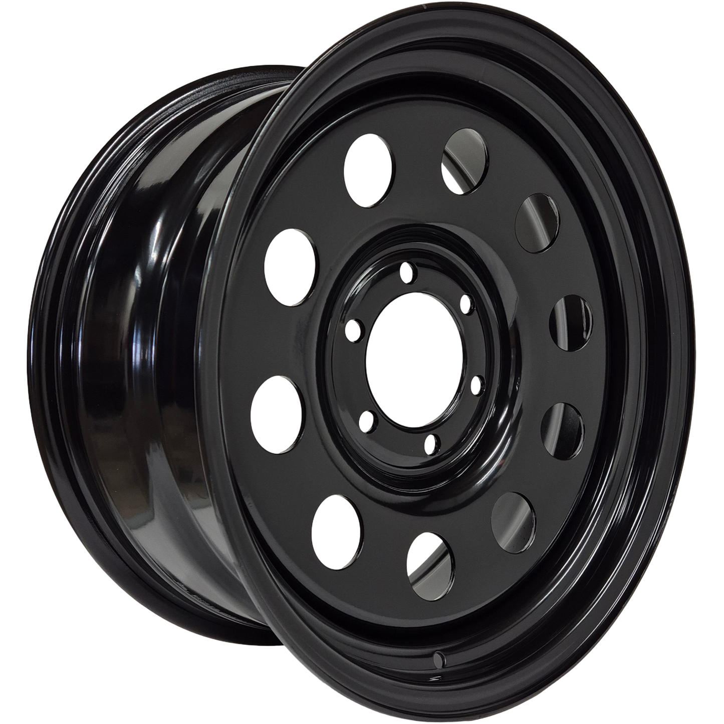 18" x 8" GOJOS Black Modular 6x139.7 ET08 CB106.2 Off-road Steel Wheel