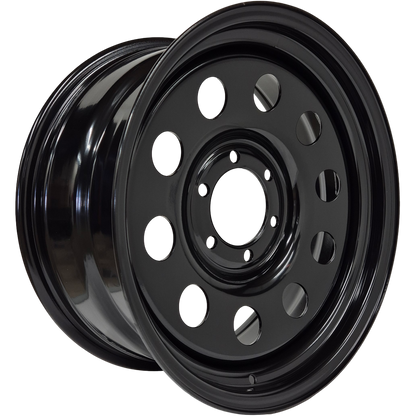 18" x 8" GOJOS Black Modular 6x139.7 ET08 CB106.2 Off-road Steel Wheel